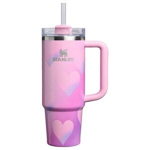 Stanley Valentine's Day 30 oz Stainless Steel H2.0 Powder Pink Heart Gradient